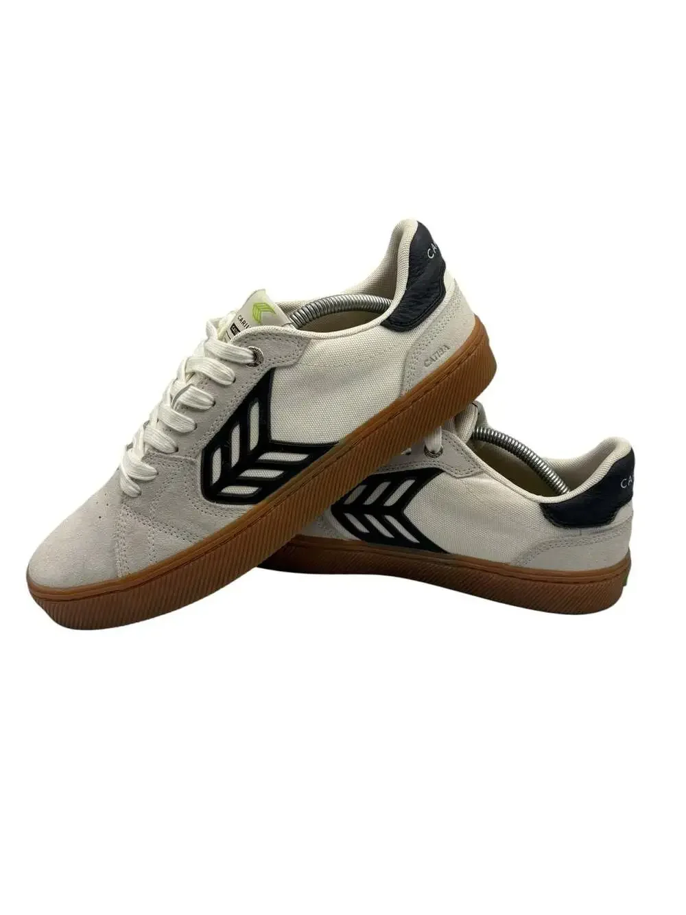 Cariuma Catiba Pro 2.0 Skate Sneakers in Gum Off-White Smoke and Black